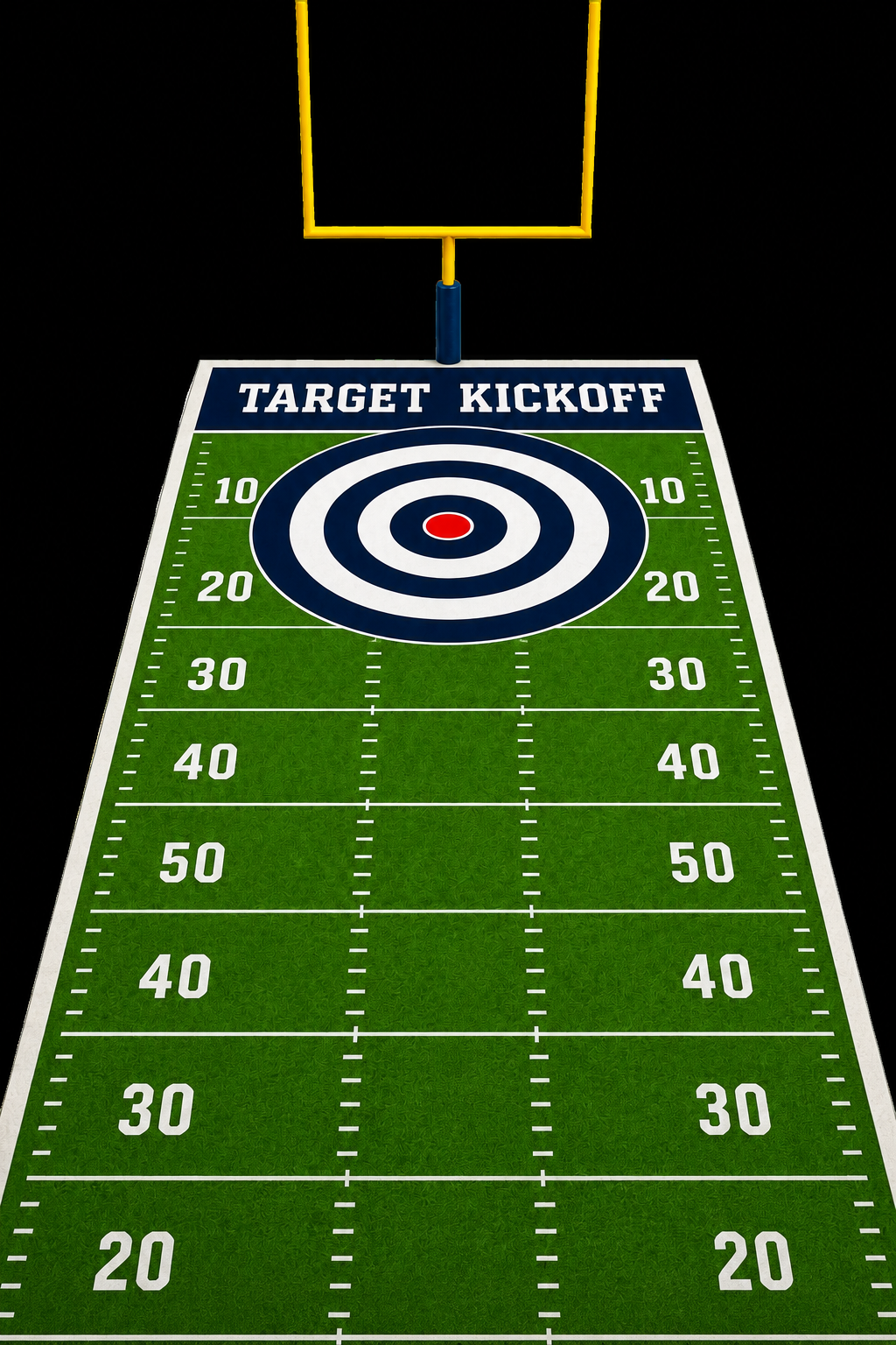 Target Kickoff practice field customization preview